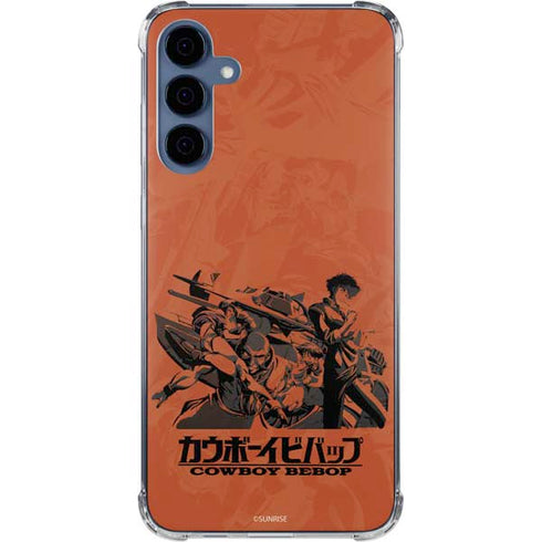 Cowboy Bebop Bebop Crew Galaxy A35 5G Clear Case